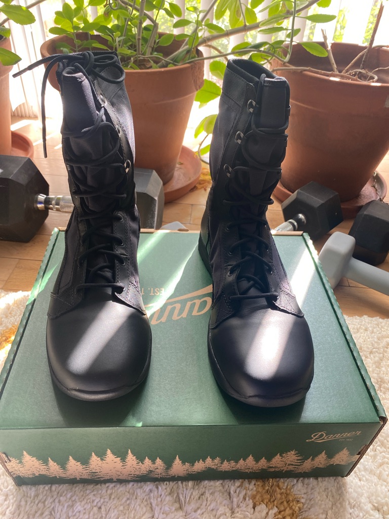 Danner Black Lace-Up Tactical Boots